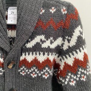 Carter's Fair Isle Sweater - Kids Size 2T